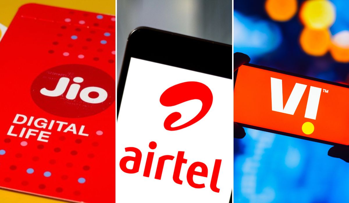 Jio Airtel and Vodafone Idea